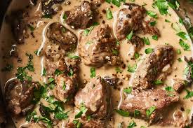 Beef Stroganoff